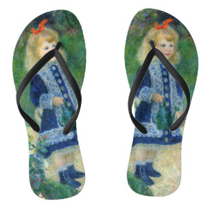 Pierre-Auguste Renoir - Ein Mädchen mit einer Wass Flip Flops