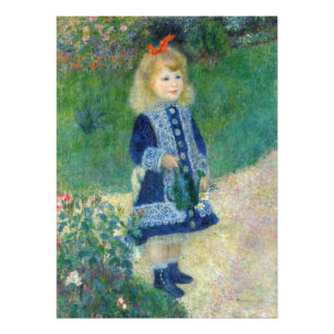 Pierre-Auguste Renoir - Ein Mädchen mit einer Wass Fotodruck
