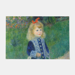 Pierre-Auguste Renoir - Ein Mädchen mit einer Wass Fußmatte