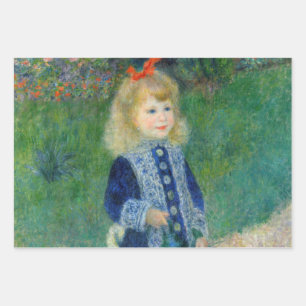 Pierre-Auguste Renoir - Ein Mädchen mit einer Wass Geschenkpapier Set