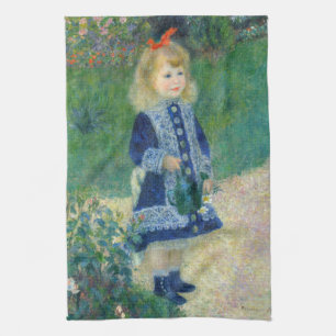 Pierre-Auguste Renoir - Ein Mädchen mit einer Wass Geschirrtuch