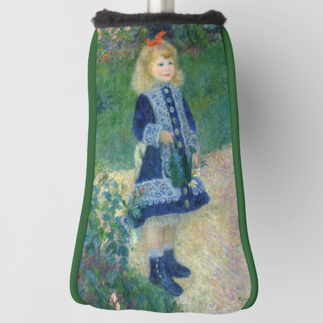 Pierre-Auguste Renoir - Ein Mädchen mit einer Wass Golf Headcover (Rotieren 90)