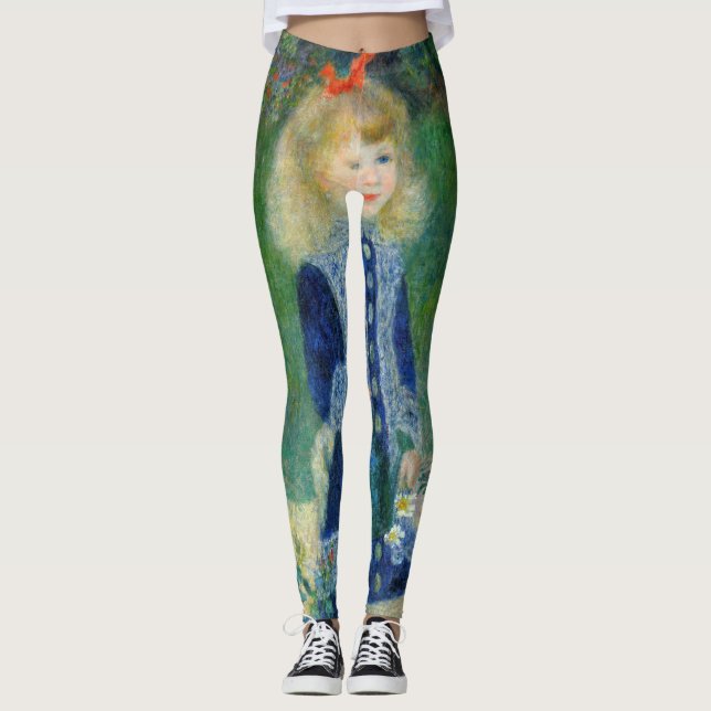 Pierre-Auguste Renoir - Ein Mädchen mit einer Wass Leggings (Vorderseite)