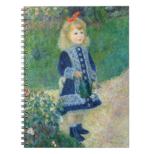 Pierre-Auguste Renoir - Ein Mädchen mit einer Wass Notizblock