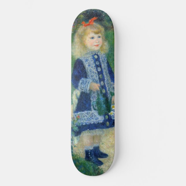 Pierre-Auguste Renoir - Ein Mädchen mit einer Wass Skateboard (Vorderseite)