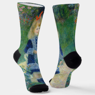 Pierre-Auguste Renoir - Ein Mädchen mit einer Wass Socken