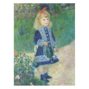 Pierre-Auguste Renoir - Ein Mädchen mit einer Wass Tischdecke