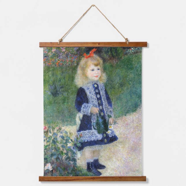 Pierre Auguste Renoir Ein perfektes Wochenende in  Wandteppich Mit Holzrahmen (Vorderseite)