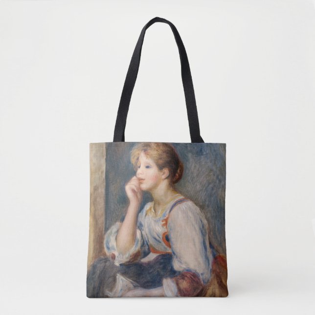 Pierre-Auguste Renoir - Frau mit einem Brief (Vorderseite)