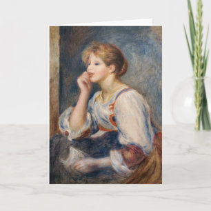 Pierre-Auguste Renoir - Frau mit einem Brief Karte