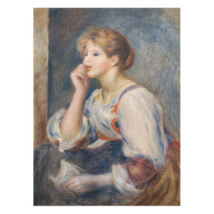 Pierre-Auguste Renoir - Frau mit einem Brief Tischdecke