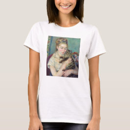 Pierre-Auguste Renoir - Frau mit Katze T-Shirt