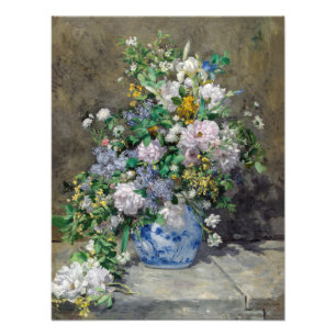 Pierre-Auguste Renoir - Frühlingsstrauß Fotodruck