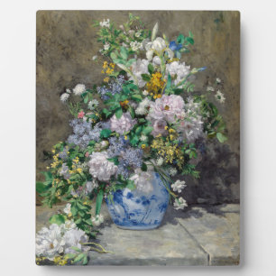 Pierre-Auguste Renoir - Frühlingsstrauß Fotoplatte