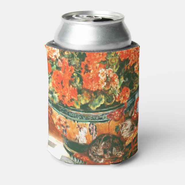 Pierre-Auguste Renoir Geraniums and Cats Dosenkühler (Kanne Rückseite)