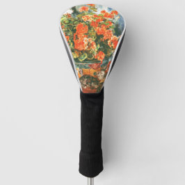 Pierre-Auguste Renoir Geraniums and Cats Golf Headcover