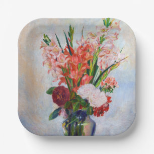 Pierre-Auguste Renoir - Gladiolen Pappteller