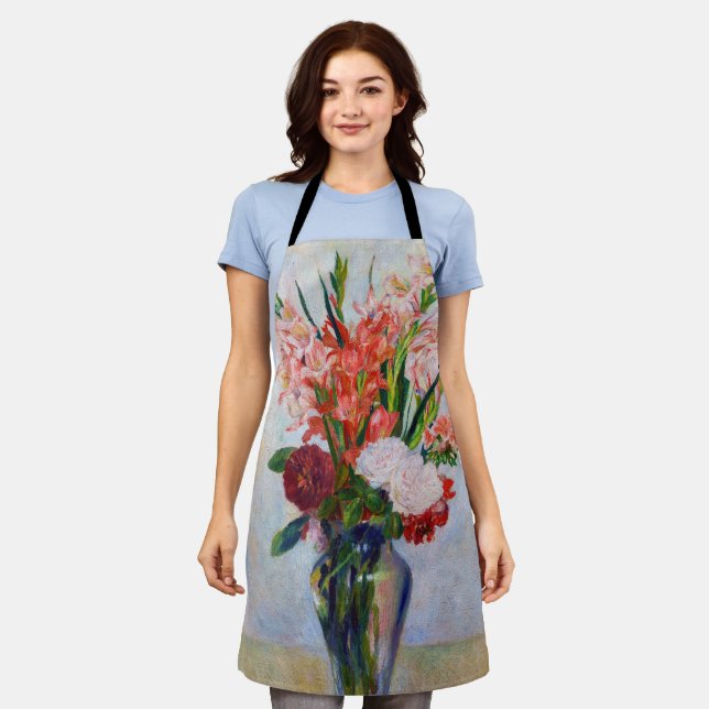 Pierre-Auguste Renoir - Gladioli Schürze (Getragen)