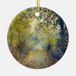 Pierre-Auguste Renoir - Im Wald Keramik Ornament