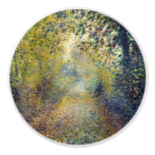 Pierre-Auguste Renoir - Im Wald Keramikknauf