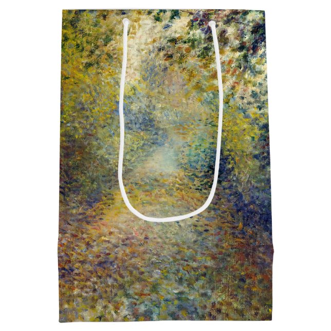 Pierre-Auguste Renoir - Im Wald Mittlere Geschenktüte (Rückseite)
