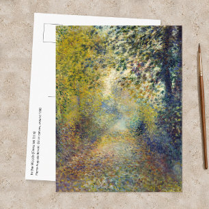 Pierre-Auguste Renoir - Im Wald Postkarte