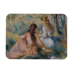 Pierre Auguste Renoir in der Wiese Magnet