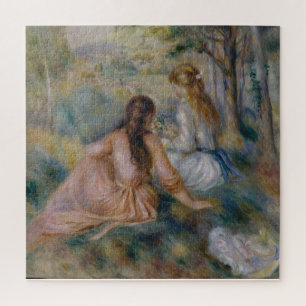 Pierre Auguste Renoir   in der Wiese Puzzle