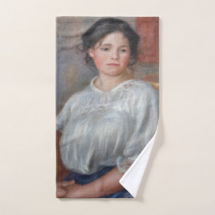 Pierre-Auguste Renoir - Junge Frau sitzend Badhandtuch Set