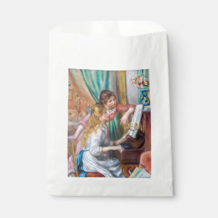 Pierre Auguste Renoir - Junge Mädchen am Klavier Geschenktütchen