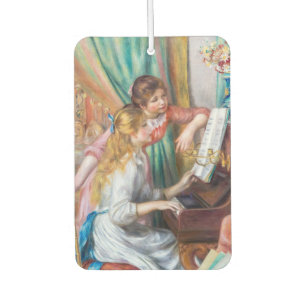 Pierre Auguste Renoir - Junge Mädchen am Piano Autolufterfrischer