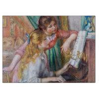 Pierre Auguste Renoir - Junge Mädchen am Piano