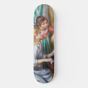 Pierre Auguste Renoir - Junge Mädchen am Piano Skateboard