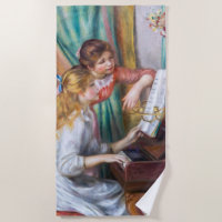 Pierre Auguste Renoir - Junge Mädchen am Piano