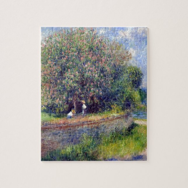 Pierre-Auguste Renoir-Kastanienbaum Puzzle (Vertikal)
