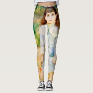 Pierre-Auguste Renoir - Kind mit einer Peitsche Leggings