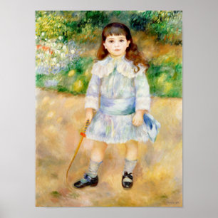 Pierre-Auguste Renoir - Kind mit einer Peitsche Poster