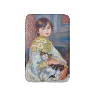 Pierre-Auguste Renoir - Kind mit Katze Badematte