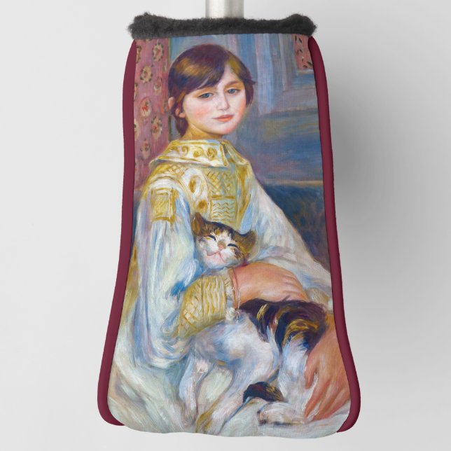 Pierre-Auguste Renoir - Kind mit Katze Golf Headcover (Rotieren 90)