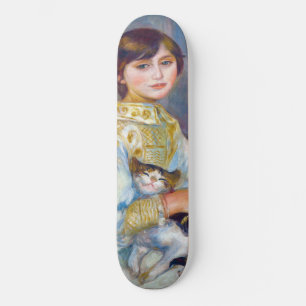 Pierre-Auguste Renoir - Kind mit Katze Skateboard