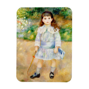 Pierre-Auguste Renoir - Kind mit Peitsche Magnet