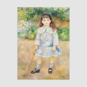 Pierre-Auguste Renoir - Kind mit Peitsche Seidenpapier