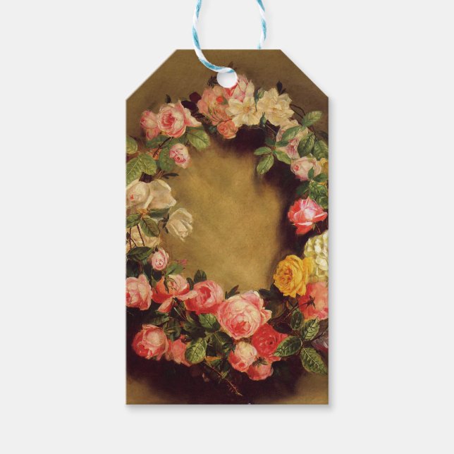 Pierre-Auguste Renoir - Krone der Rose Geschenkanhänger (Vorderseite)