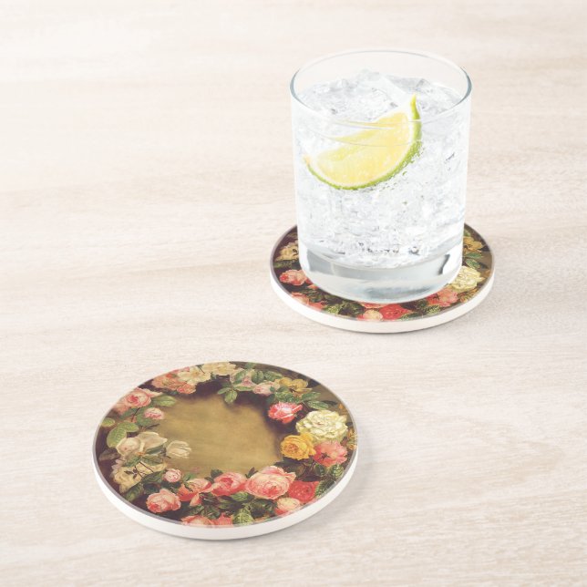 Pierre-Auguste Renoir - Krone der Rose Getränkeuntersetzer (Seite)