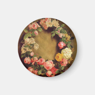 Pierre-Auguste Renoir - Krone der Rose Magnet