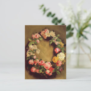 Pierre-Auguste Renoir - Krone der Rose Postkarte