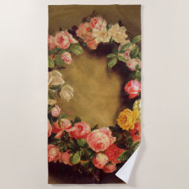 Pierre-Auguste Renoir - Krone der Rose Strandtuch