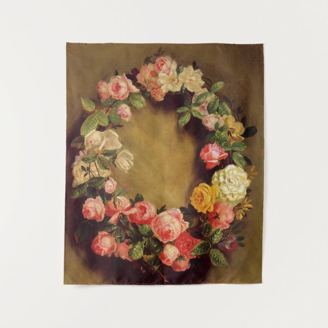 Pierre-Auguste Renoir - Krone der Rose Wandteppich (Vorderseite)