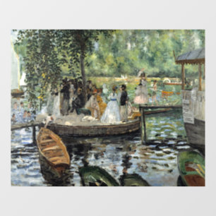 Pierre-Auguste Renoir - La Grenouillere Fensteraufkleber