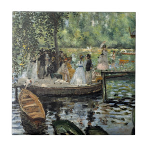 Pierre-Auguste Renoir - La Grenouillere Fliese